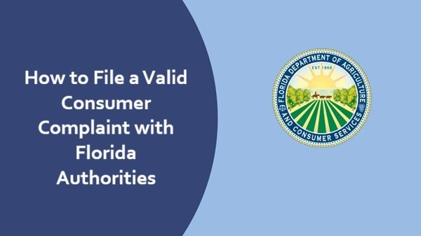 How to File a Valid Consumer Complaint with Florida Authorities